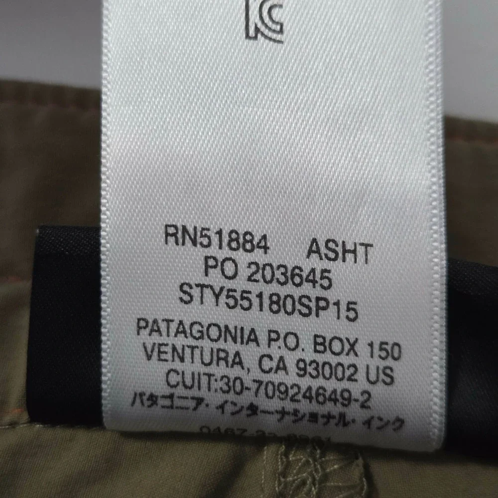 Patagonia Quandary Hiking Pants‎ Mens 38 Tan Gorpcore Tech  STY55180